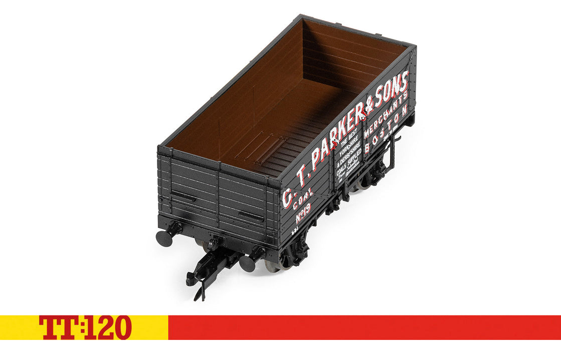 Hornby TT:120 GT Parker & Sons 7 plank wagon