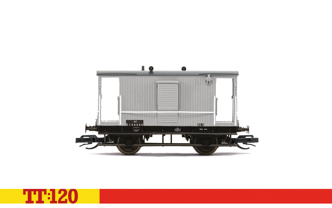 Hornby TT:120 BR ex-LNER brake van E140580