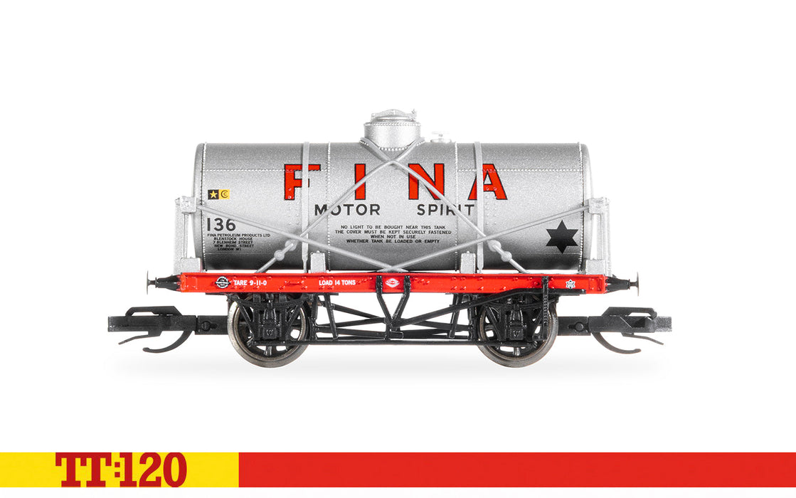 Hornby TT:120 Fina 12ton tank wagon 136