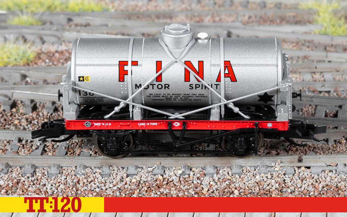Hornby TT:120 Fina 12ton tank wagon 136