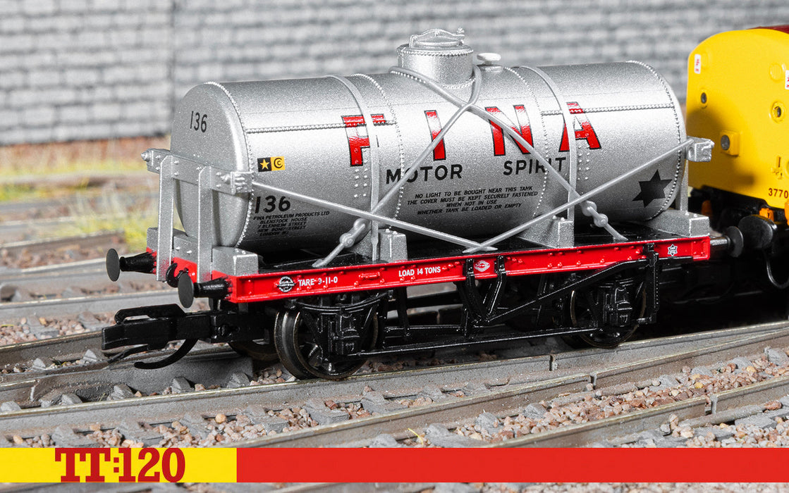 Hornby TT:120 Fina 12ton tank wagon 136