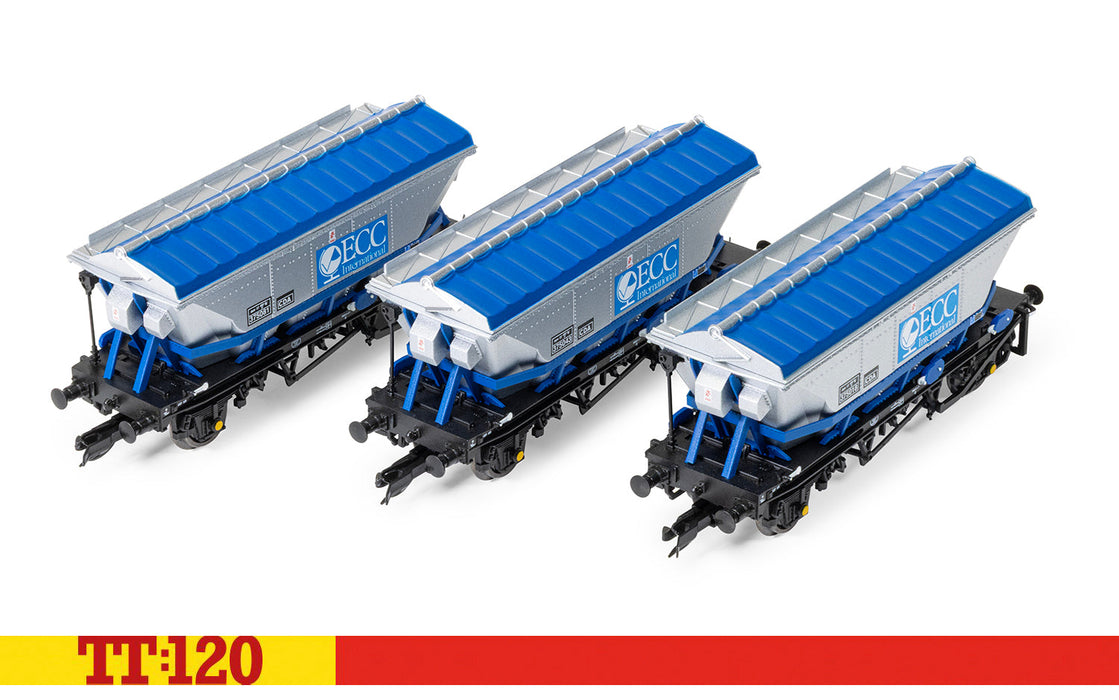 Hornby TT:120 CDA Hopper triple pack ECC