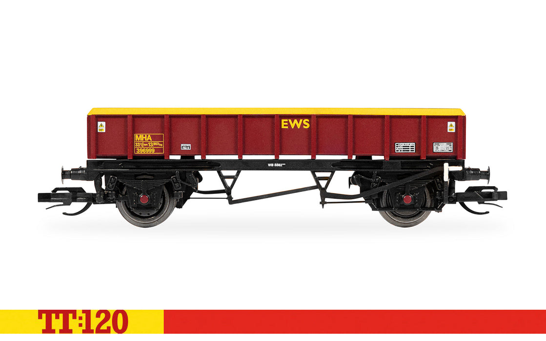 Hornby TT:120 MHA Coalfish ballast wagon EWS triple pack