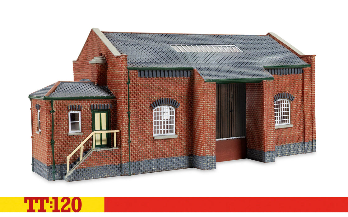 Hornby TT:120 Goods Shed - Red Brick Collection