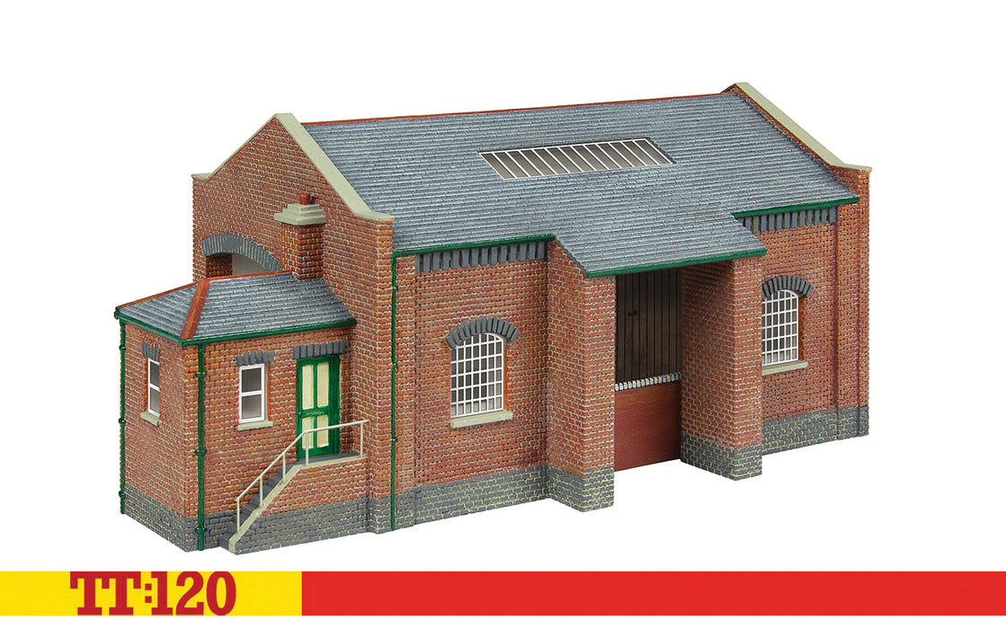 Hornby TT:120 Goods Shed - Red Brick Collection