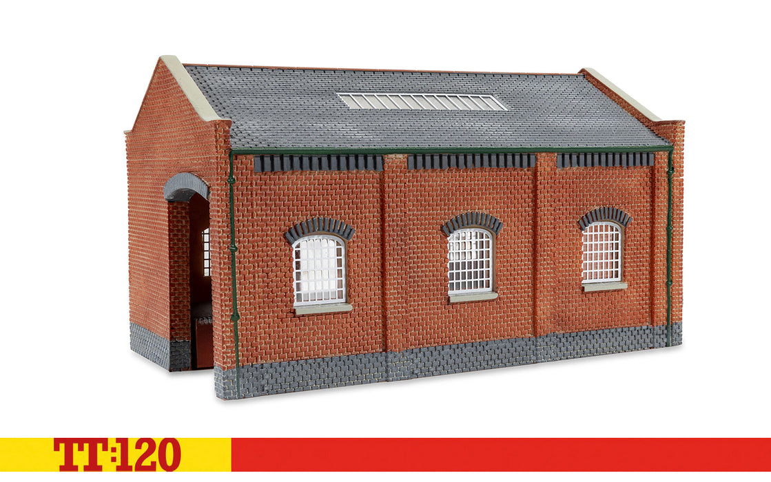 Hornby TT:120 Goods Shed - Red Brick Collection