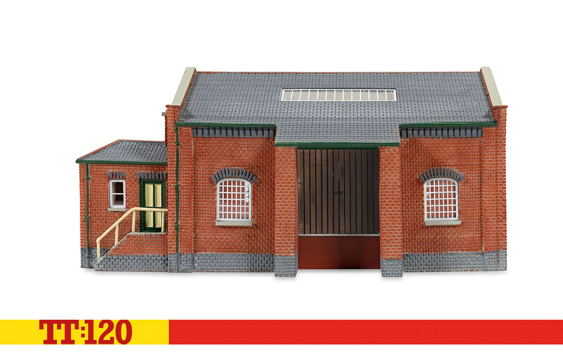 Hornby TT:120 Goods Shed - Red Brick Collection
