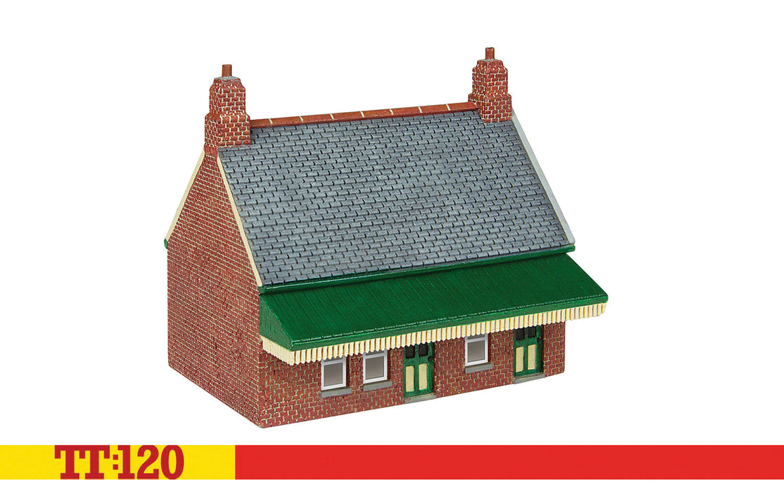 Hornby TT:120 Station Waiting Room - Red Brick Collection