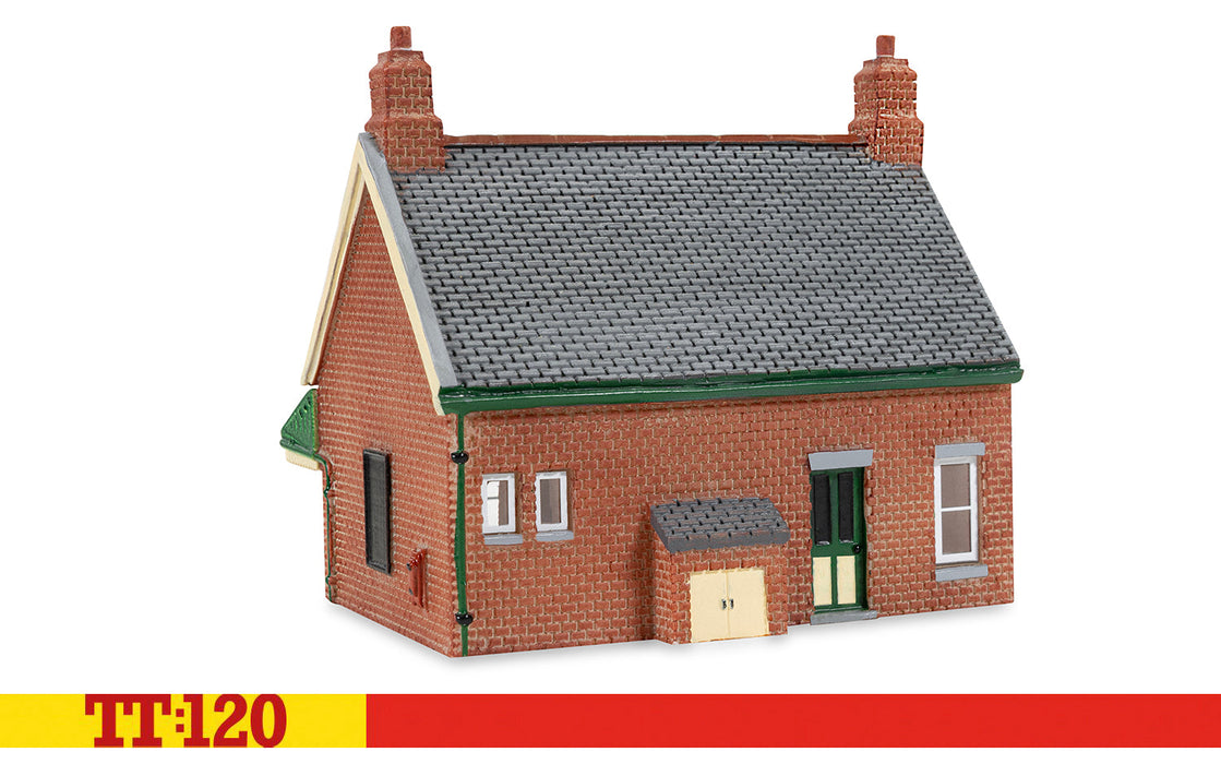 Hornby TT:120 Station Waiting Room - Red Brick Collection