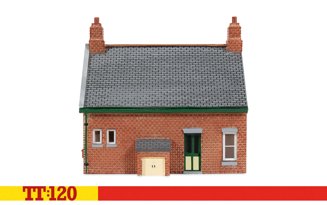 Hornby TT:120 Station Waiting Room - Red Brick Collection