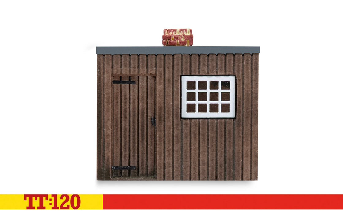 Hornby TT:120 Wooden Platelayers Hut